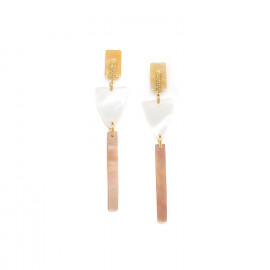 1 stick earrings "Barcares" - 