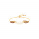 bracelet ajustable 3 éléments "Barcares" - Nature Bijoux