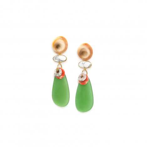 sainte Lucie top earrings "Cap ferret"