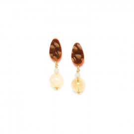 citrine earrings "Galapagos" - 