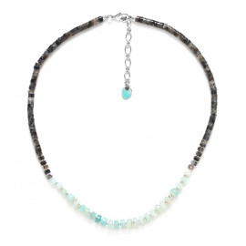 collier perles bi-matière "Ko tao" - Nature Bijoux