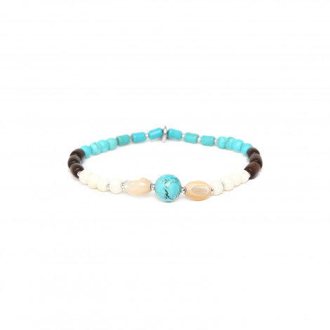 bracelet extensible 1 perle ronde "Malibu"
