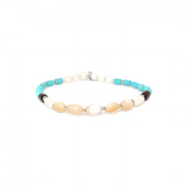 material mix stretch bracelet "Malibu" - 
