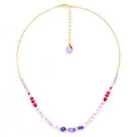 thin necklace "Nenuphar" - 