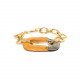 ring & chaine bracelet "Sunshine" - 