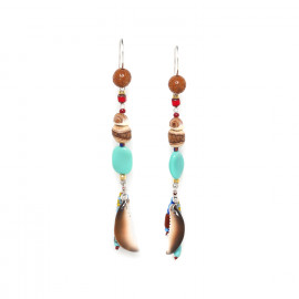 long earrings "Zapatera" - 