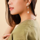 post earrings cowrie dangle "Porquerolles" - Nature Bijoux
