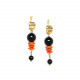 long earrings "Halmahera" - 