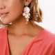 XL gipsy earrings "Rosy" - Franck Herval