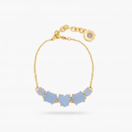 La Diamantine Blue Bracelet 5 stones - Les Néréides