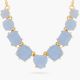 La Diamantine Blue necklace 9 stones - Les Néréides