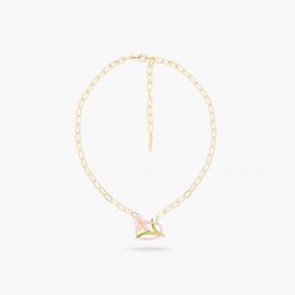 Fine short necklace Médaillon Floral - Les Néréides