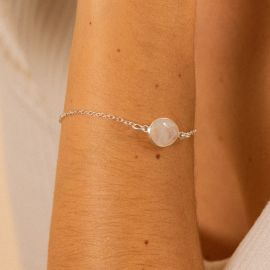 Bracelet Pierre de lune LOUISE - L'atelier des Dames