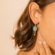 LOUISE Amazonite Earrings - L'atelier des Dames