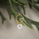 White Flower mini earring - Nach