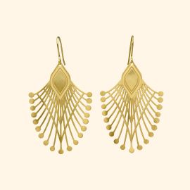 Big Gold Nou Deco earrings - 