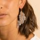 Iguazu silver earrings - Large - RAS