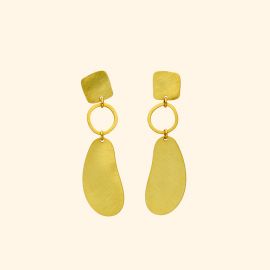 Noa golden earrings - 
