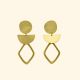 Cute golden earrings - RAS