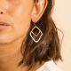 Sol golden hook earrings - RAS