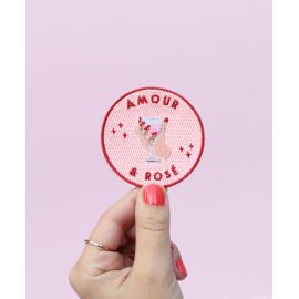 Patch thermocollant Amour & Rosé - Malicieuse