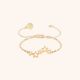 Bracelet CONSTELLATION XS white and gold - Mishky