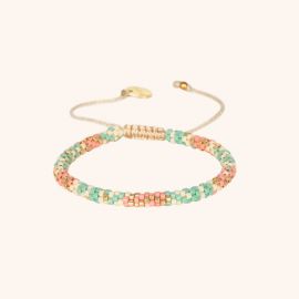 Bracelet HOOPYS Multi couleurs pastelles - Mishky