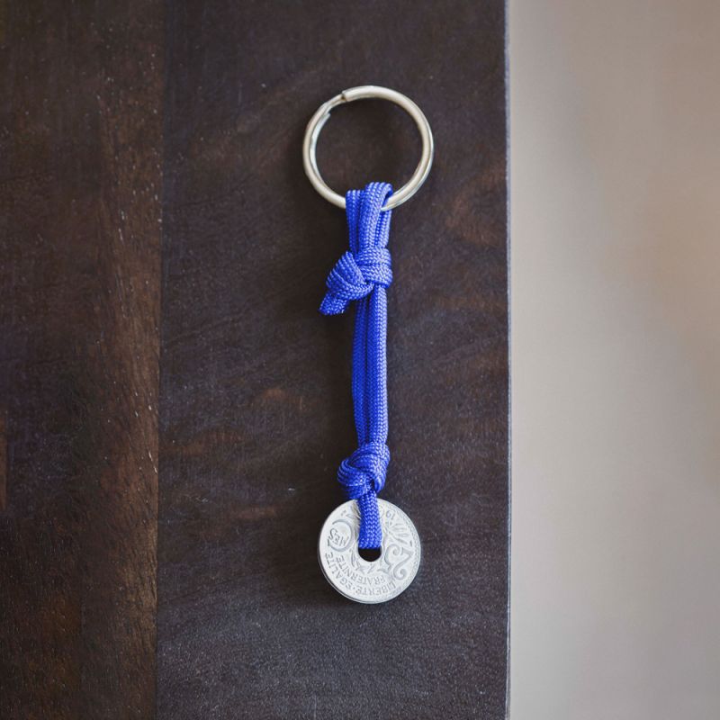 Porte-clés Le Sou Français - Porte-clefs- Le Coloré- Bleu 