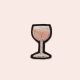 Brooch - Rosé wine - Macon & Lesquoy