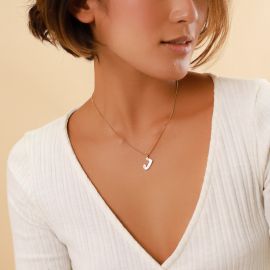 MYSELF "J"short necklace - Olivolga Bijoux