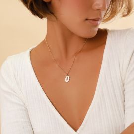 MYSELF "O"short necklace - Olivolga Bijoux