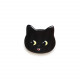 black cat brooch "Le chat" - Nature Bijoux