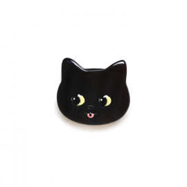 broche chat noir "Le chat" - 