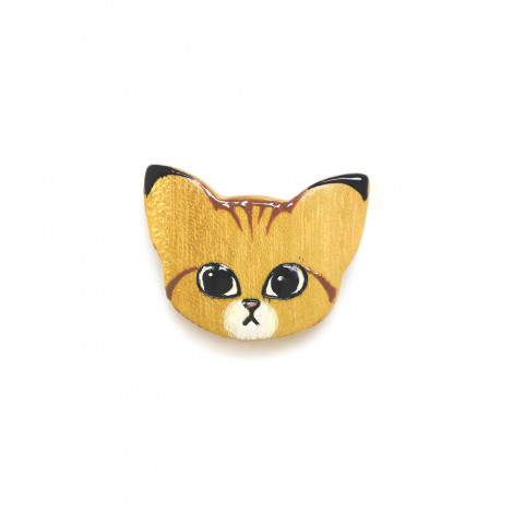 big ears cat brooch "Le chat"
