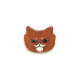 ginger cat brooch "Le chat" - Nature Bijoux