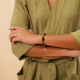 brown braided bracelet "Petit poucet" - Nature Bijoux