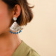 blacklip post earrings blue "Riviera" - Nature Bijoux