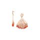 pinkshell post earrings orange "Riviera" - Nature Bijoux
