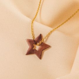 SIRIUS blackpen star necklace - Olivolga Bijoux