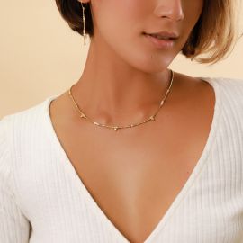 TRANI alternate FWP necklace - Olivolga Bijoux