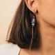 Gaya Asymmetrical Hoop Earrings - Rosekafé