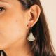 MASSAI light green earrings - Amélie Blaise