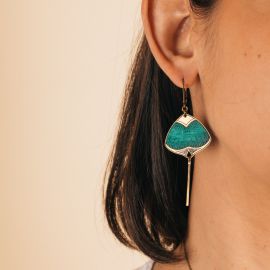 PIVE blue color earrings - Amélie Blaise