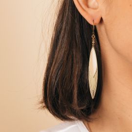Boucles d'oreilles poudre MASQUES - Amélie Blaise