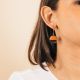 Small round hook earrings - Amélie Blaise