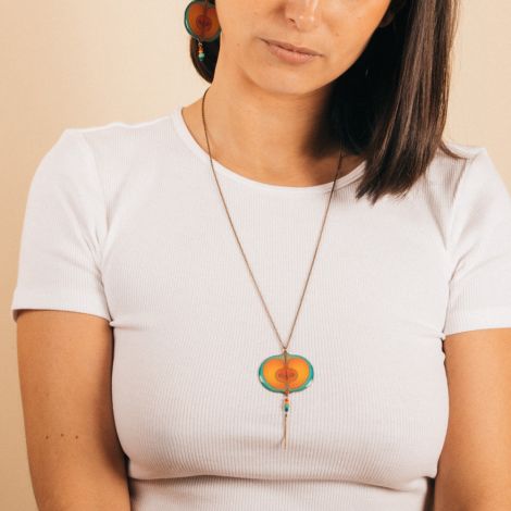 Petite Pomme image necklace