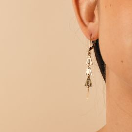 Boucles d'oreilles longues Bel Œil - Amélie Blaise
