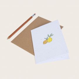 Card to plant Lemonade - Season Paper