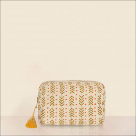 Make up pouch Théa Olive - Jamini