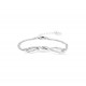 silvered chain bracelet "Accostage" - Ori Tao